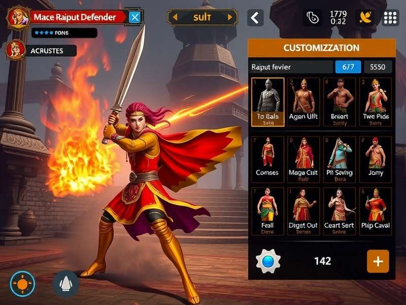 Mace Rajput Defender community event showcasing Indian festival theme